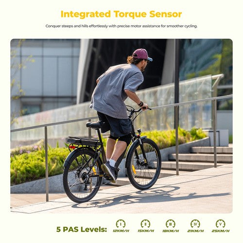 Eleglide C2 Electric Bike 250W Mid-drive Motor 36V 13Ah Eleglide C2 Electric Bike 250W Mid-drive Motor 36V 13Ah